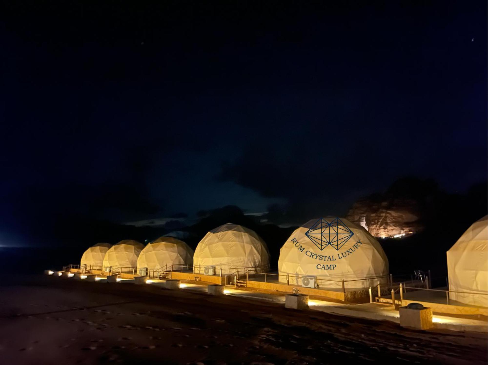Rum Crystal Luxury Camp Wadi Rum Exterior foto