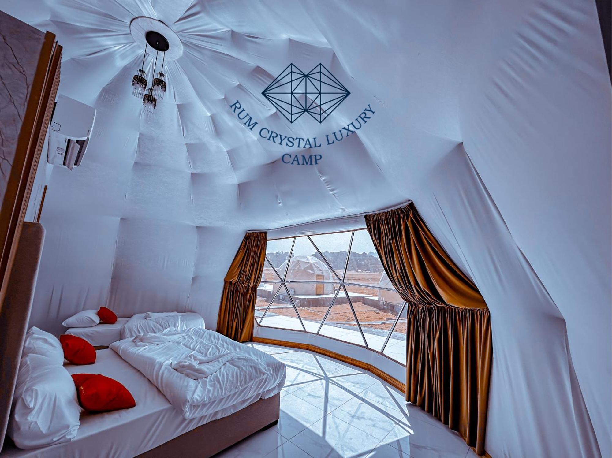 Rum Crystal Luxury Camp Wadi Rum Exterior foto