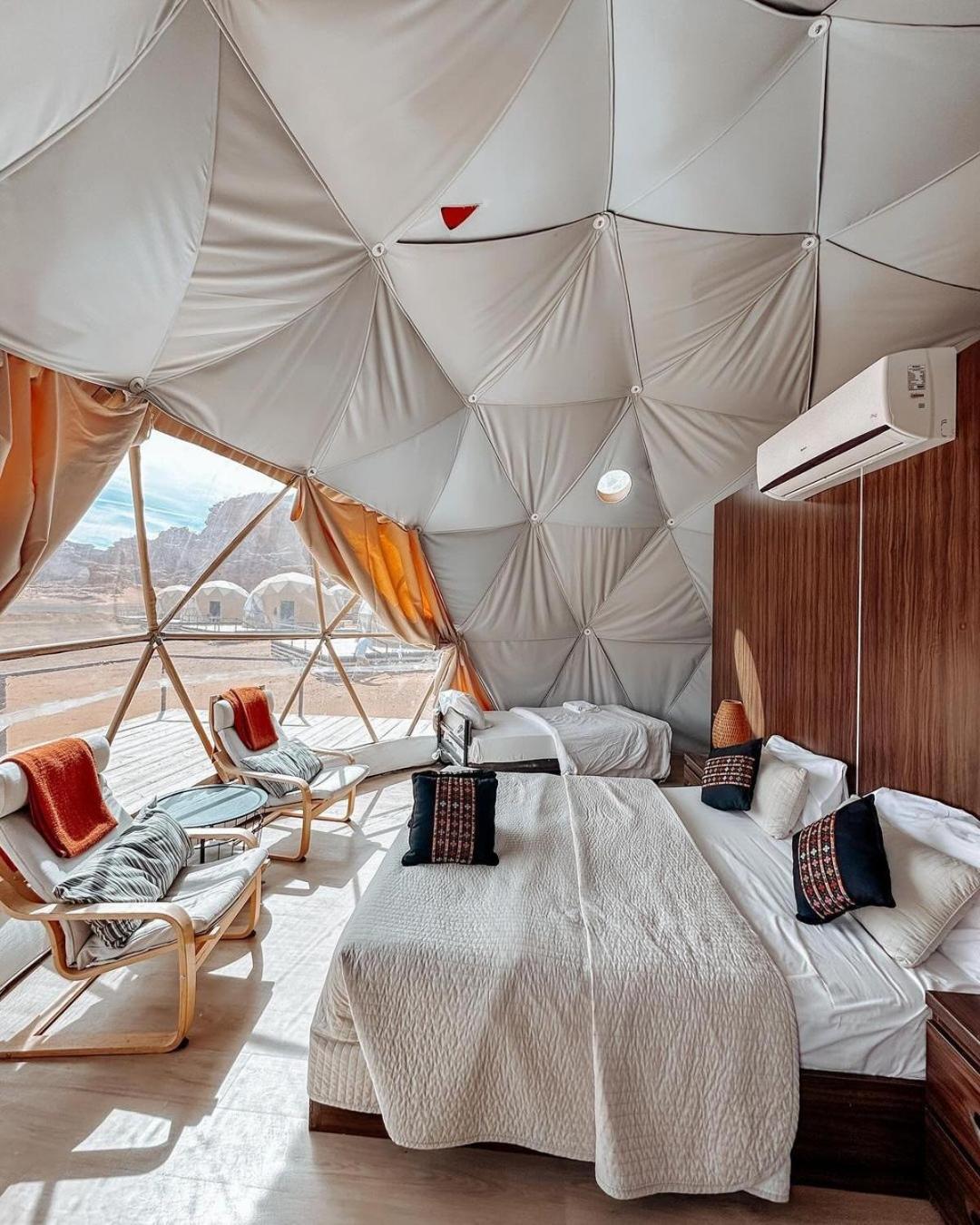 Rum Crystal Luxury Camp Wadi Rum Exterior foto