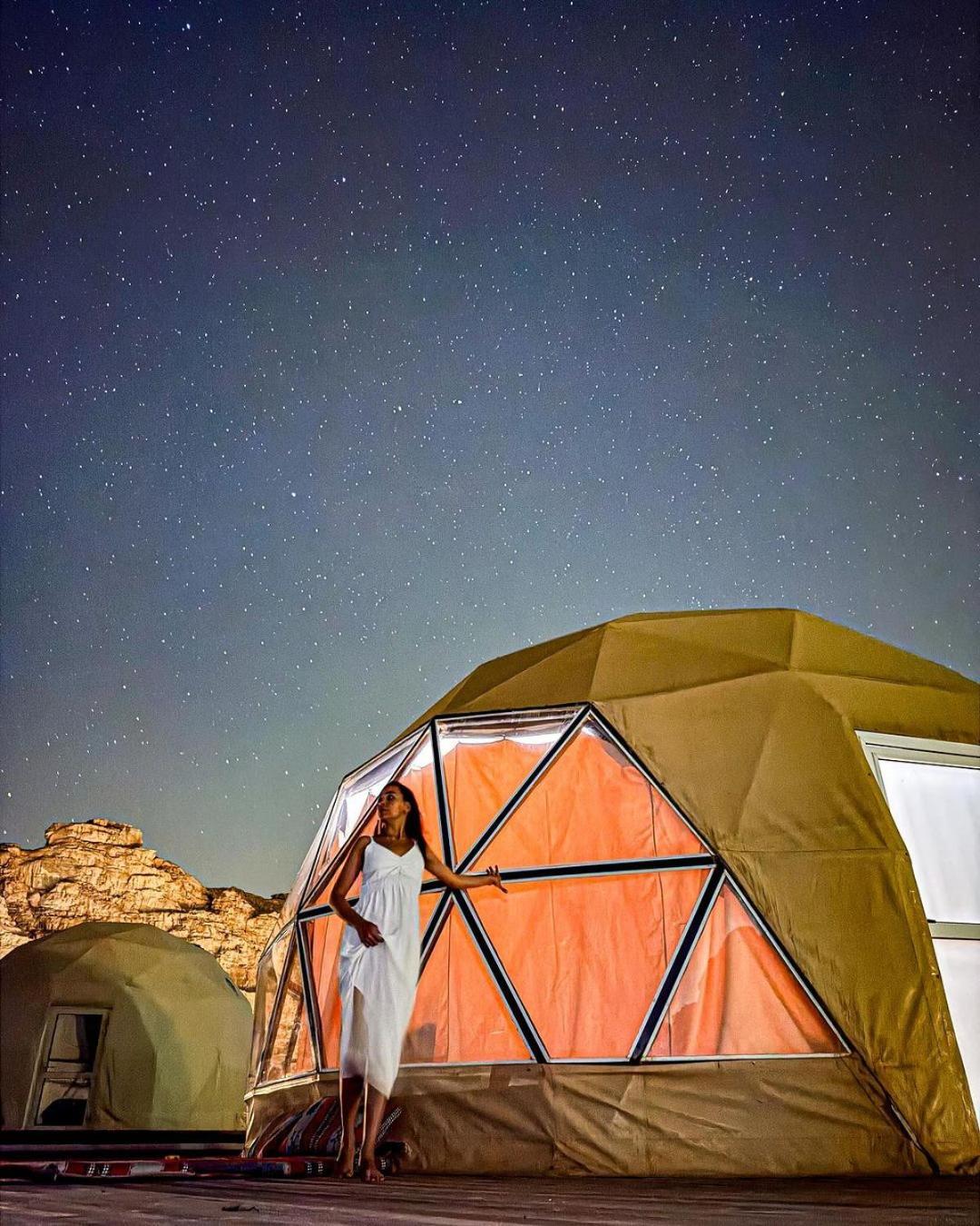 Rum Crystal Luxury Camp Wadi Rum Exterior foto